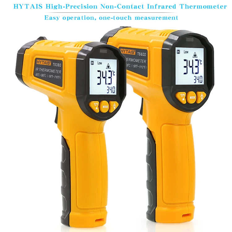 TS380 Infrared Non-Contact HYTAIS Thermometer Handheld Industrial High-Precision Electronic Temperature Gauge TS600