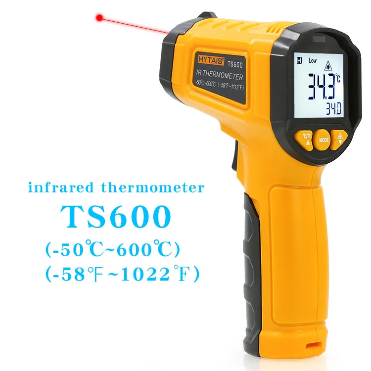 TS380 Infrared Non-Contact HYTAIS Thermometer Handheld Industrial High-Precision Electronic Temperature Gauge TS600